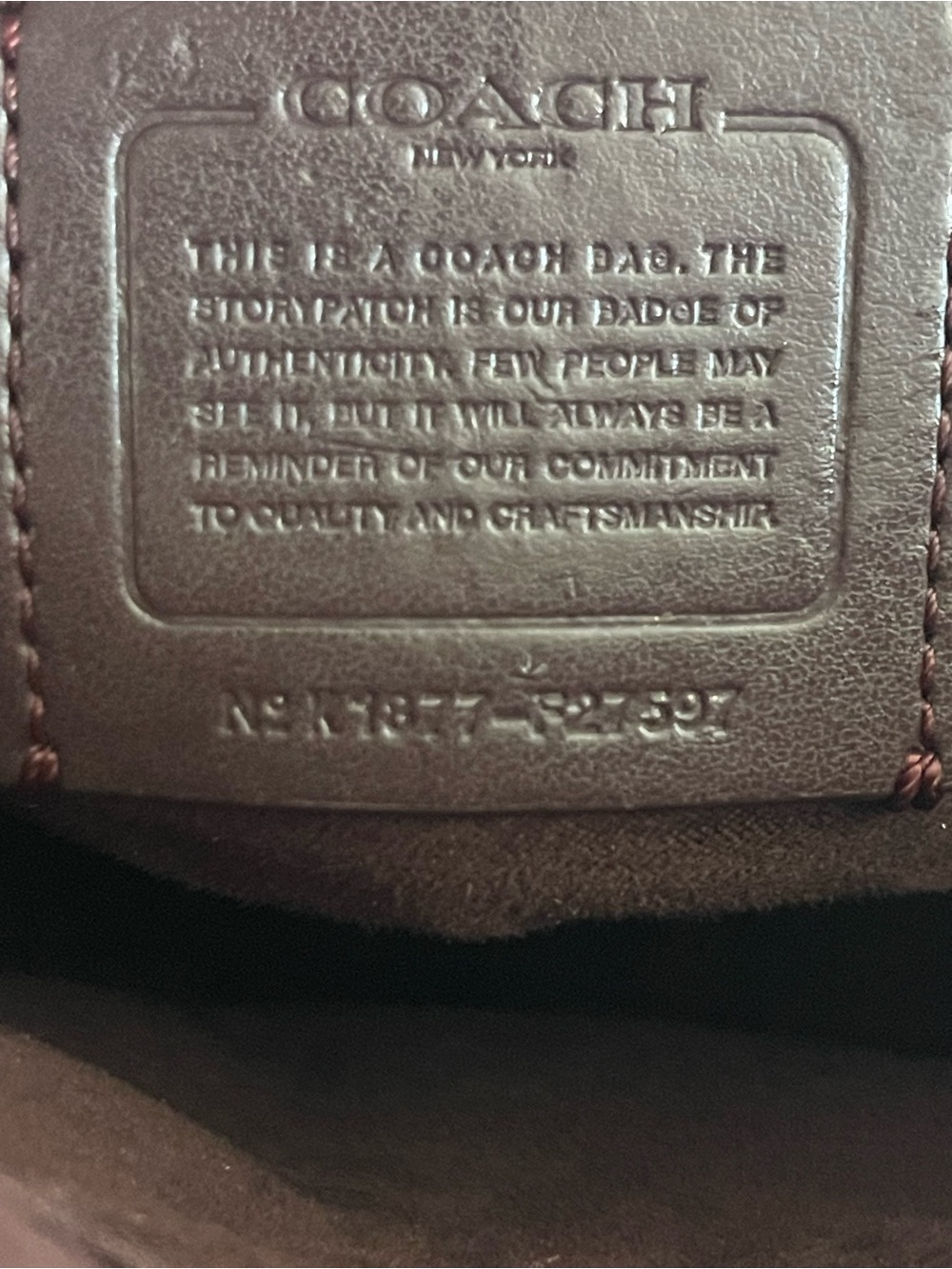 Coach Blush Pink Mini Sierra Embossed Signature Satchel - Picture 8 of 14
